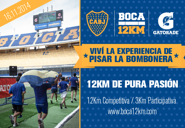 12K de Boca Juniors, el 16 de Noviembre