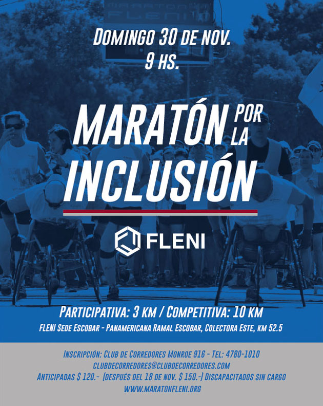 Maratón por la Inclusión Fleni
