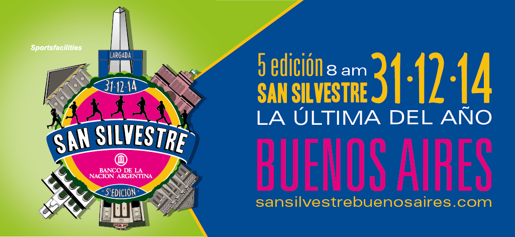 5ta Edición San Silvestre Buenos Aires, el 8 de Diciembre