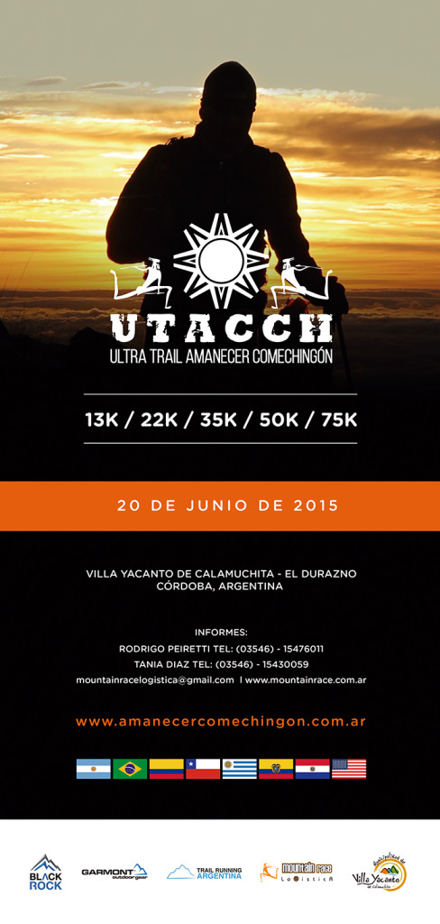 Ultra Trail Amanecer Comechingon 2015, el 20 de Junio