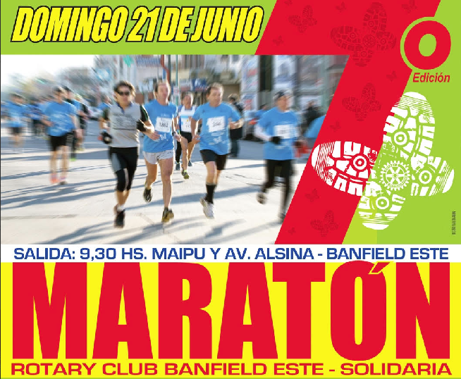 Maraton Rotary Banfield, 21 de Junio