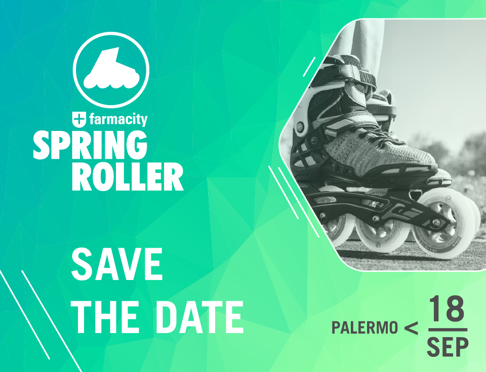 Save the date SPRING ROLLER
