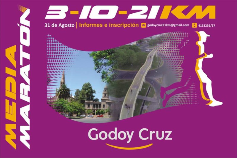 Media Maratón Godoy Cruz 31 de Agosto