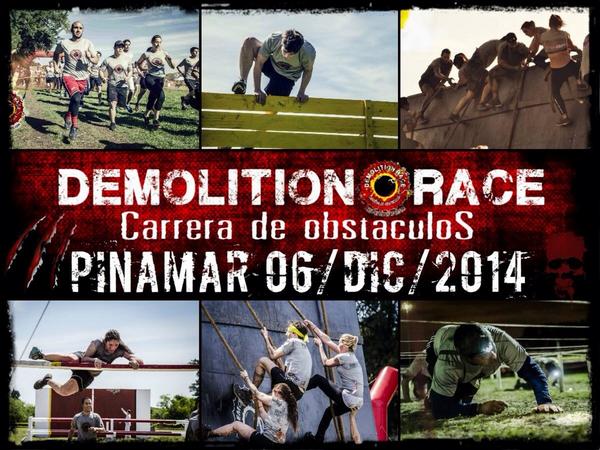 Demolition Race el 6 de Diciembre en Pinamar