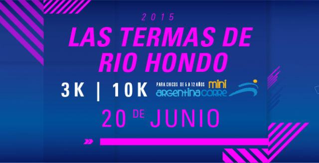 Argentina Corre en Las Termas de Río Hondo, el 20 de Junio