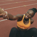 Lisa Kwayie sprinter de adidas “Espero que otras mujeres se animen a cumplir sus sueños y metas, pero siempre cuidando su cuerpo y utilizando el equipo adecuado”