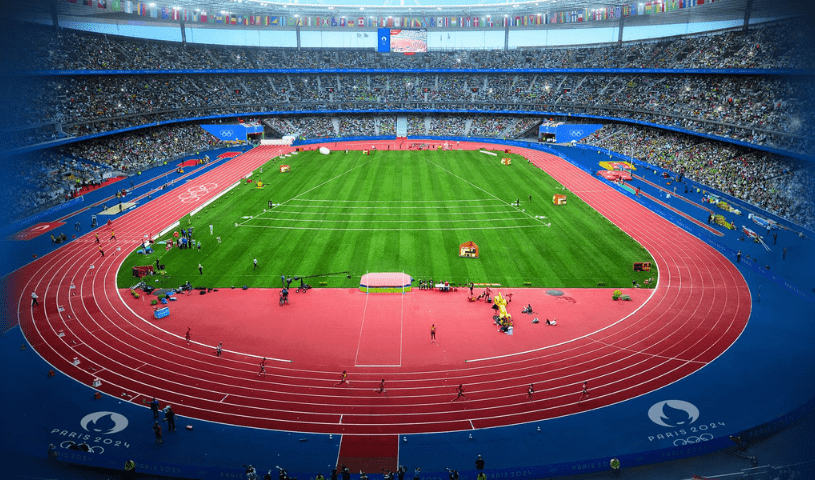 Stade de France, venue of the athletics at the Paris 2024 Olympic Games (© Paris 2024)