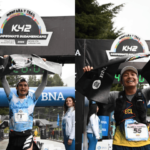 Joaquín Narváez y Blanca Llumiquinga, campeones sudamericanos en Short Trail