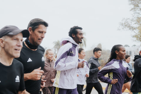 Los 21K ya se viven en Buenos Aires: Yomif Kejelcha y Fotyen Tesfay compartieron la previa junto a toda la comunidad runners